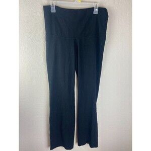 Spanx Womens Leggings Black Plus Size 1X Ankle Solid High Rise Dark Wash XL